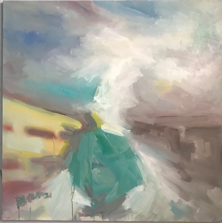 绘画,  35.4x35.4 in 