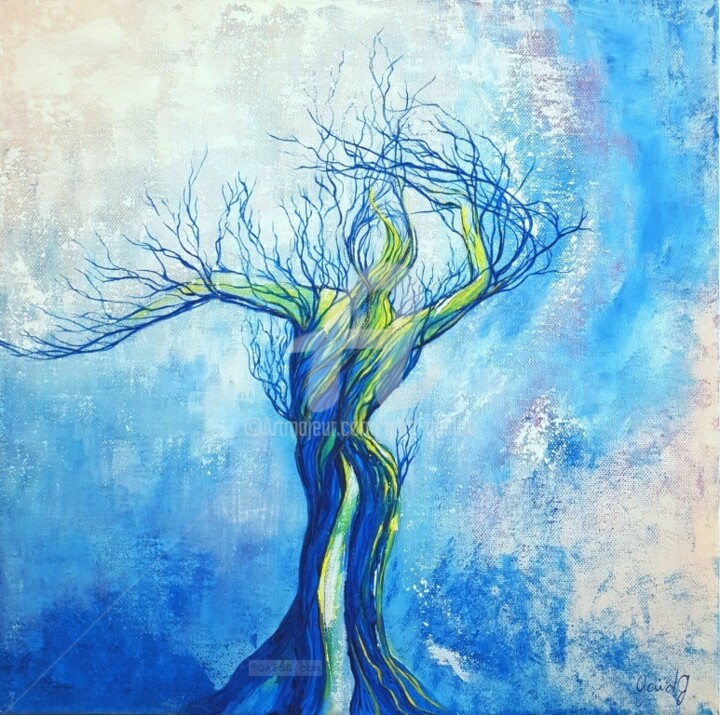 绘画,  15.8x15.8 in 