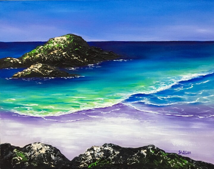 Back to Iona 绘画, 14.6x17.7 in