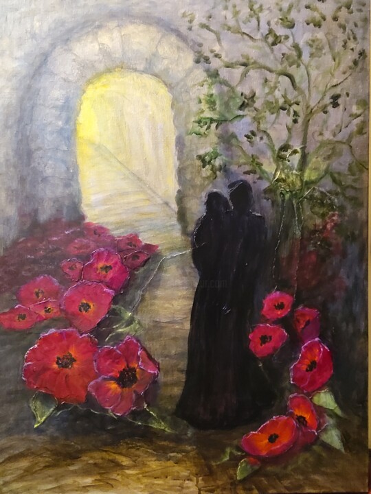 Into the Light 绘画, 28x24 in