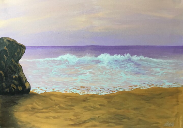 Seascape402 绘画, 22x28 in