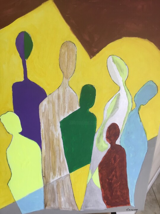 Unit #1007 “Single Ladies” 绘画, 24x18 in