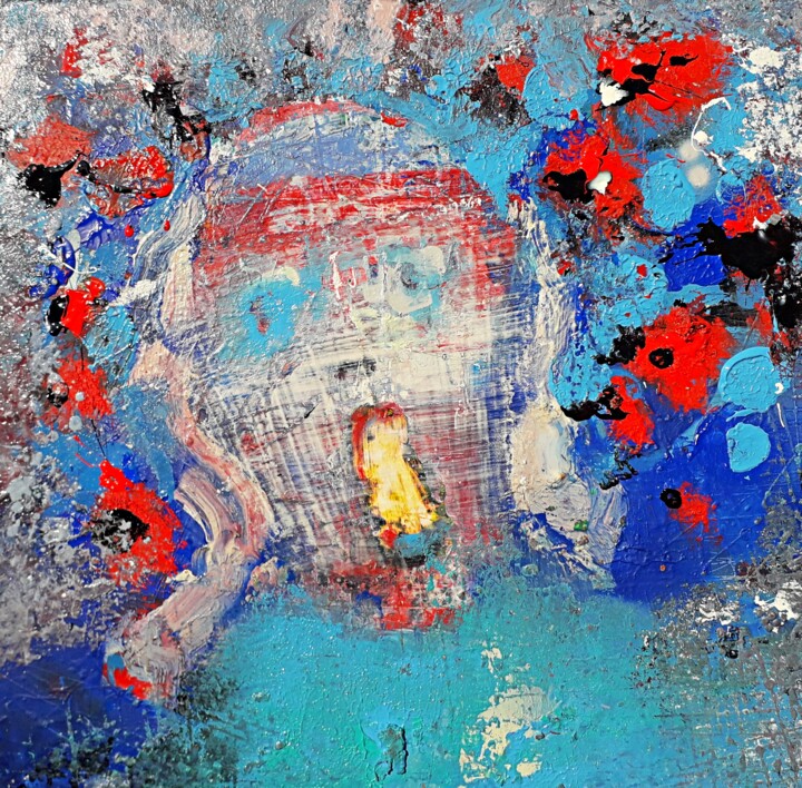 绘画,  24.8x24.8 in 