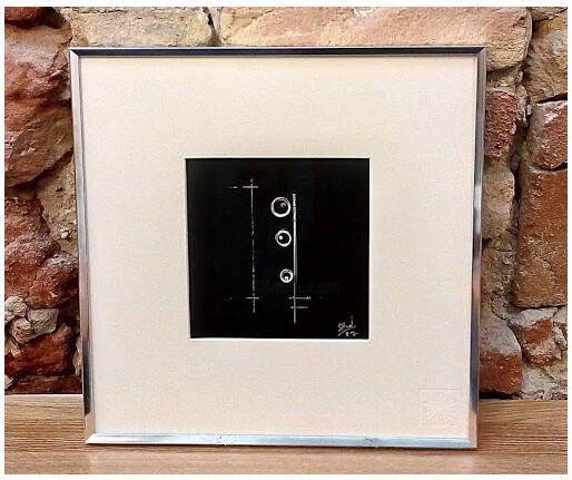 “Martingale” - Collection Talisman 3.14 设计, 12.2x12.2 in