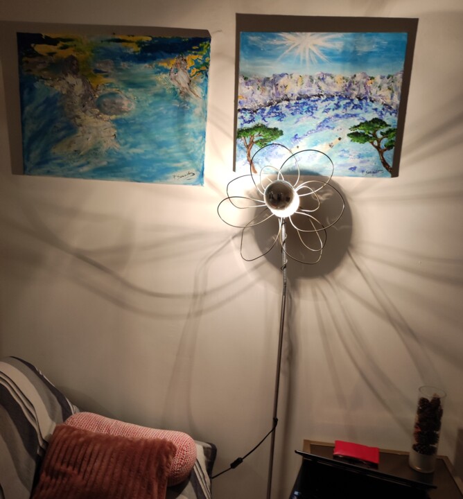 Design titled "Éclosion" by Patricia Sensidoni, Original Artwork, Luminaire