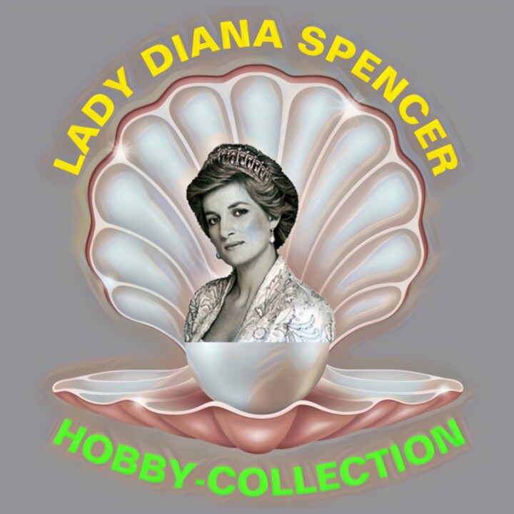 Lady Diana Spencer. 数字艺术
