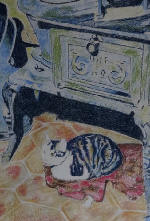 图画,  11.8x7.9 in 