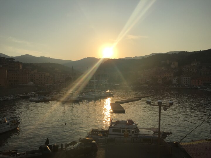 Tramonto (Rio Marina,Isola D'elba, Italia) 摄影