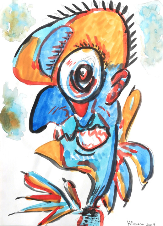 绘画,  12.6x9.1 in 