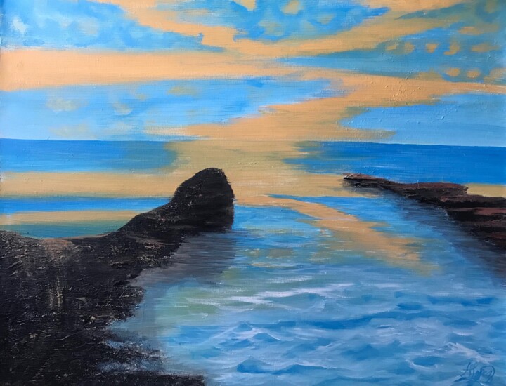 Brand new day 绘画, 22x28 in