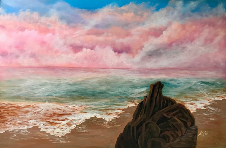 Heaven 绘画, 24x36 in