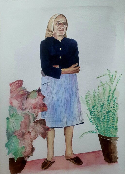 Gentes de Portugal VI Ribatejo 绘画, 11.7x8.3 in