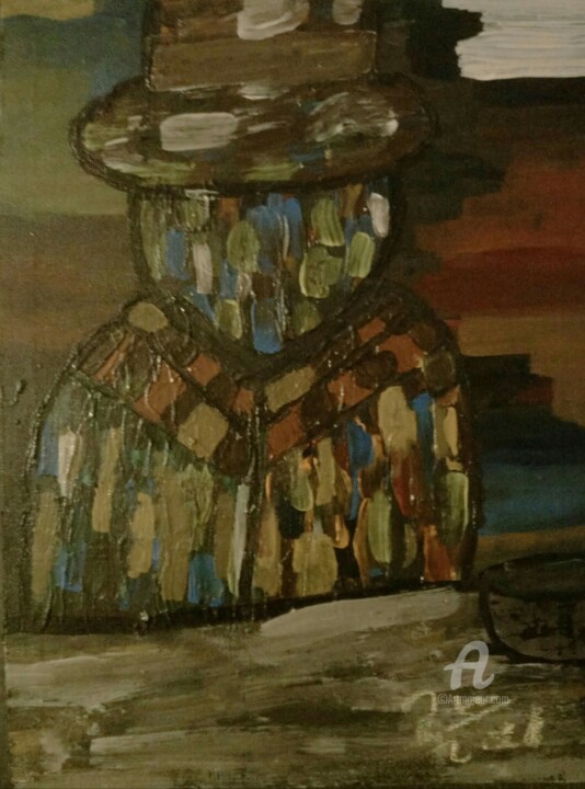 绘画,  15.8x11.8 in 