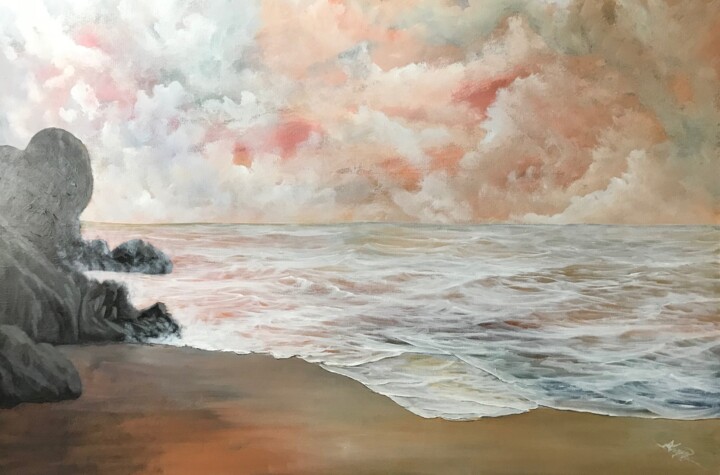 Seascape 514 绘画, 24x36 in