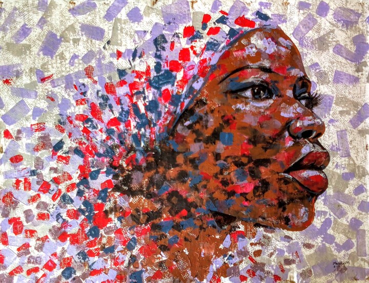 Wrapped in color 绘画, 19.7x25.6 in