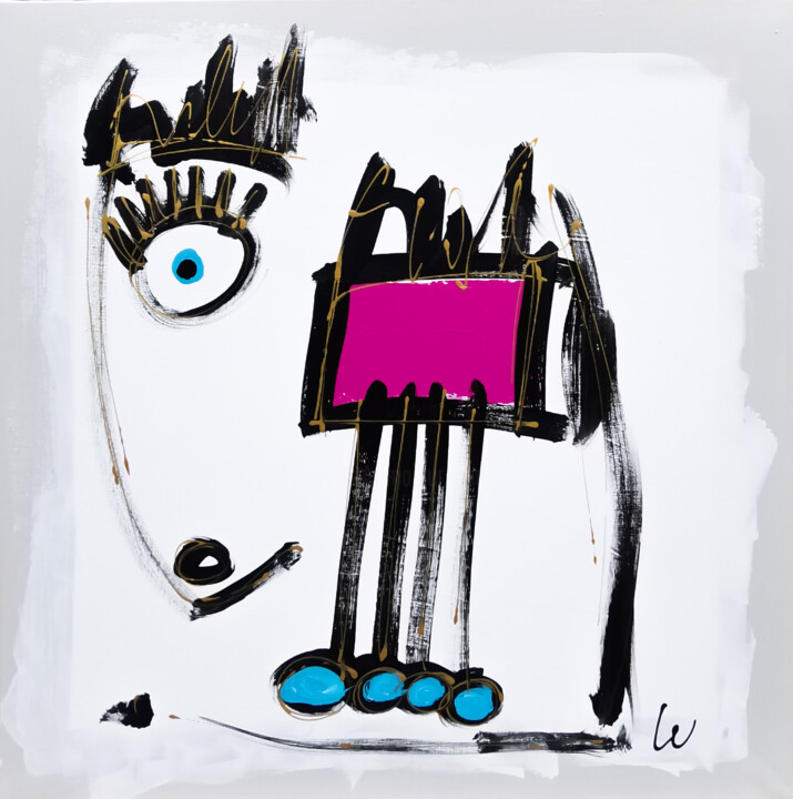 Dorothée 绘画, 23.6x23.6 in