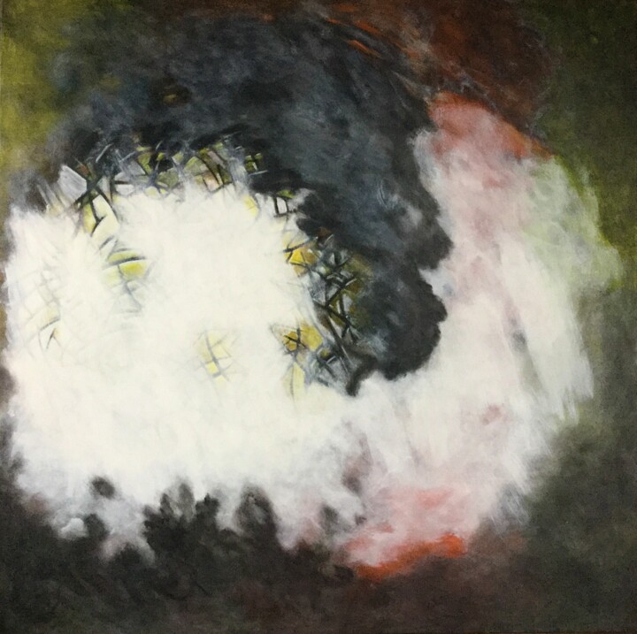 绘画,  40x40 in 