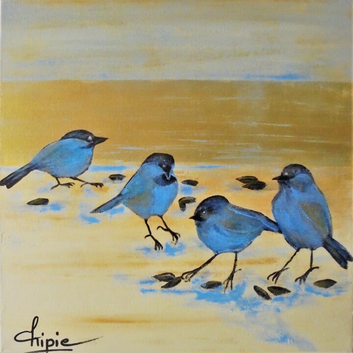 picorons 绘画, 15.8x15.8 in