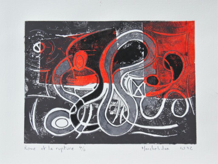 Printmaking,  5.9x7.9 in 
