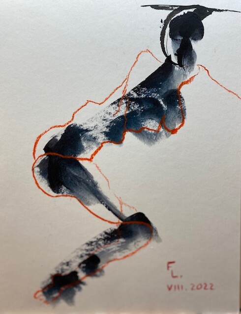 图画,  16.5x11.4 in 
