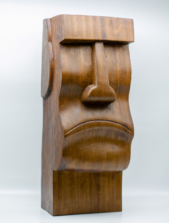 MOAI 雕塑, 15.4x6.3 in