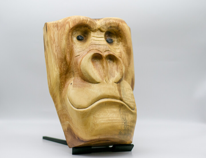 GORILLE 雕塑, 21.7x6.7 in