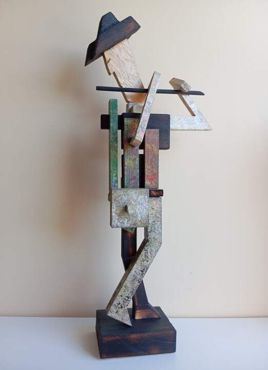 雕塑,  18.9x7.1 in 