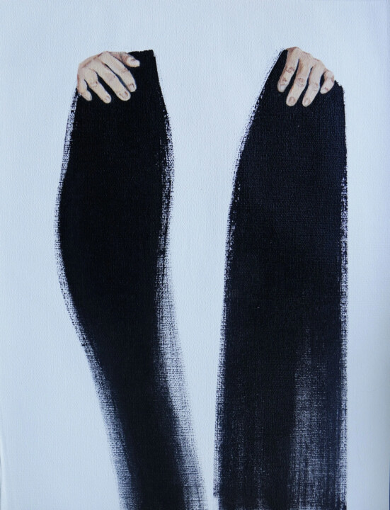 Stay by me 绘画, 27.6x20.9 in