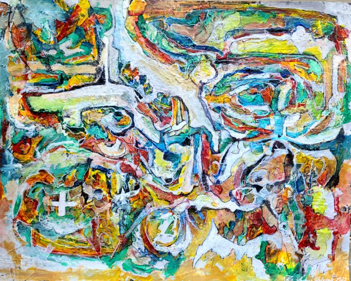 Motherland is Calling More of You (6,2022) 绘画, 22x28 in