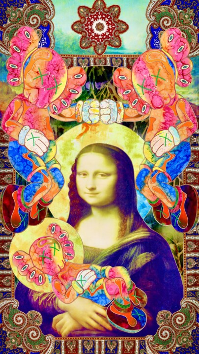 Mona Lisa with a baby