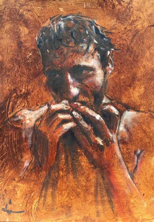 绘画,  16.5x11.8 in 