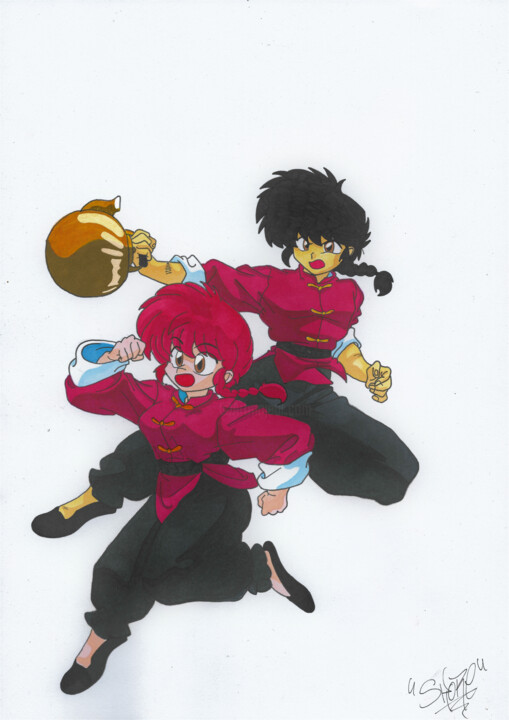 Ranma 图画, 11.8x8.3 in