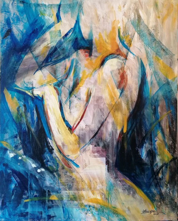 Transparence 绘画, 36.6x28.7 in