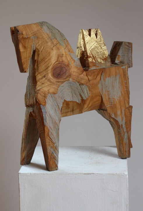 Konik Beskidzki 雕塑, 13x11.8 in