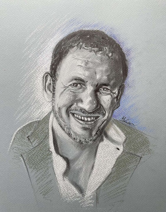 Dany Boon 图画, 12x9 in