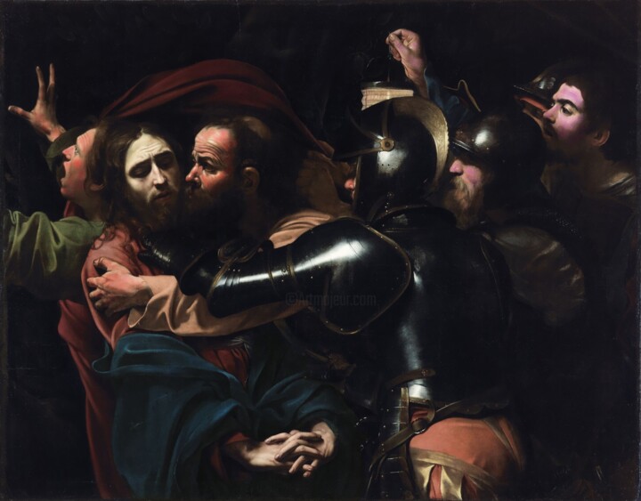 Une Mutinerie de Couleurs (Based on Caravaggio) 数字艺术