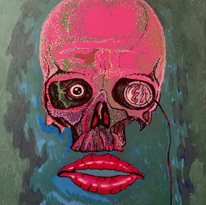 绘画,  11.8x11.8 in 