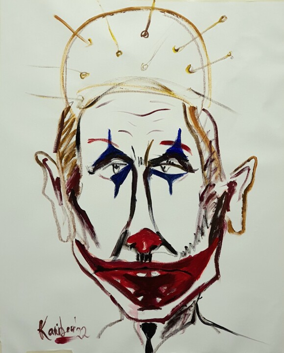 Mad Vlad 绘画, 31.5x23.6 in