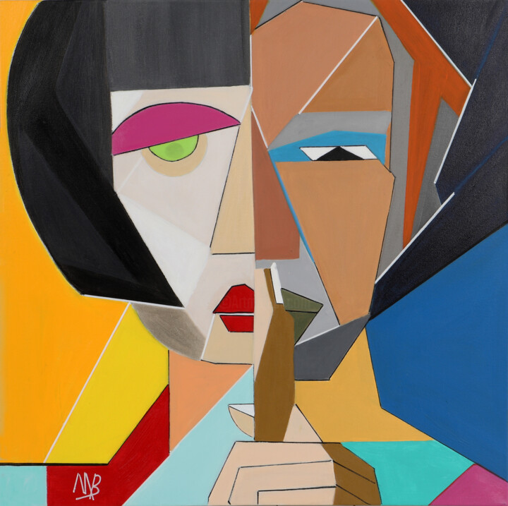 绘画,  23.6x23.6 in 