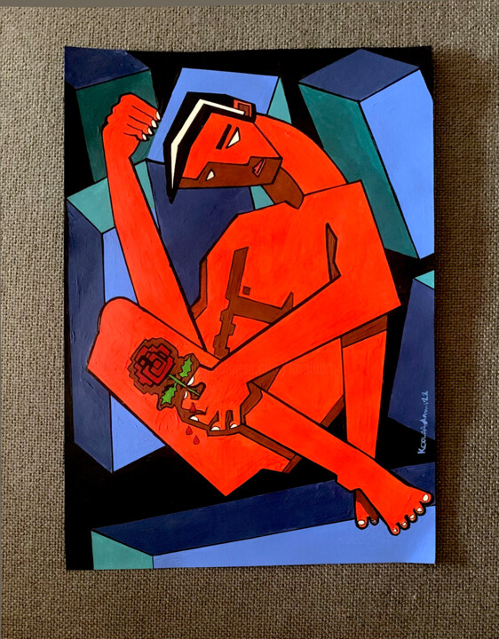 绘画,  16.5x11.6 in 