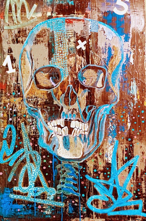 VANITÉ II 绘画, 45.3x29.5 in