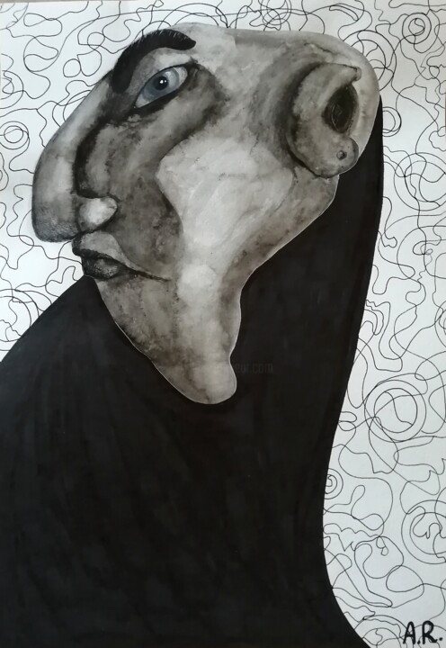Nothing extra 绘画, 16.5x11.7 in