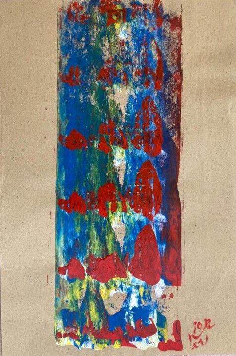 Painting titled "Cromie 1" by Valter Vari, Original Artwork, Acrylic
