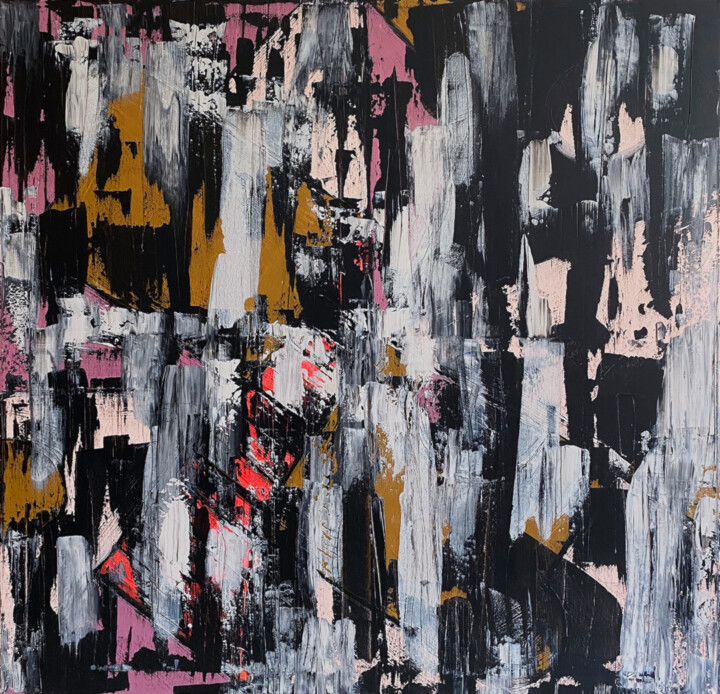 Malarstwo zatytułowany „CARBON” autorstwa Aneta Stokowska, Oryginalna praca, Akryl