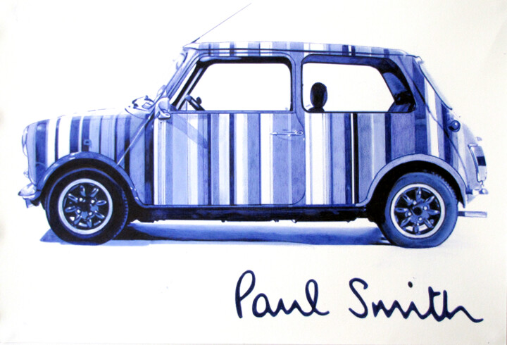 Autstin Mini Paul Smith 图画, 13x19 in