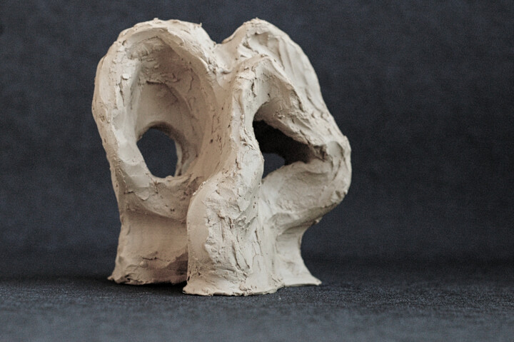 Masque N° 004 雕塑, 5.9x5.9 in