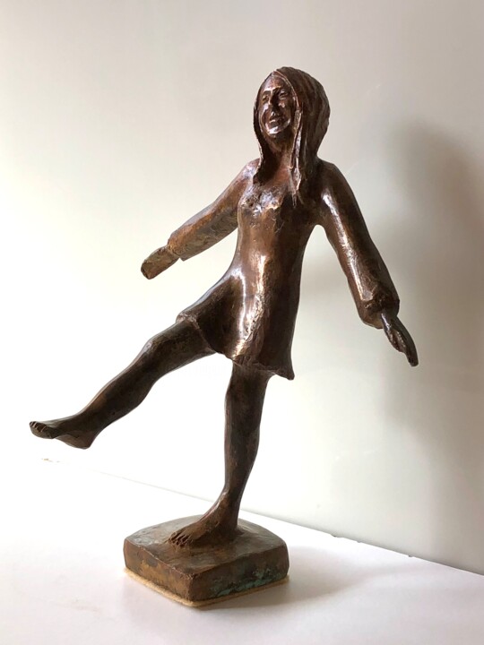 une jeune femme qui danse 雕塑, 10.4x8.3 in