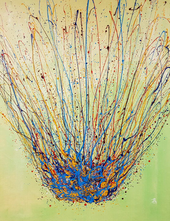 绘画,  58.3x44.9 in 