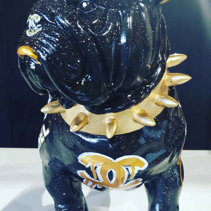 Sculpture titled "Coco" by Saloua Mercier, Original Artwork, Acrylic