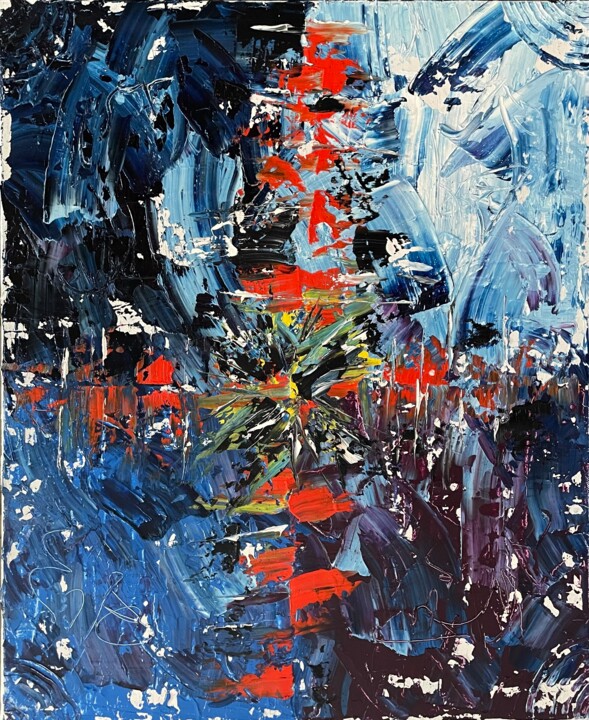 Féérie 绘画, 23.6x19.7 in